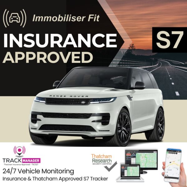 cheap tracker, cheapest insurance approved tracker, S7, category 7 tracking, Insurance Approved S7 Tracker