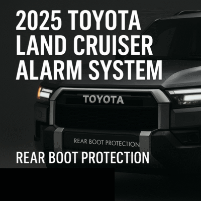 land cruiser boot protection alarm, lexus tailgate alarm, bodywork cut alarm, land cruiser
